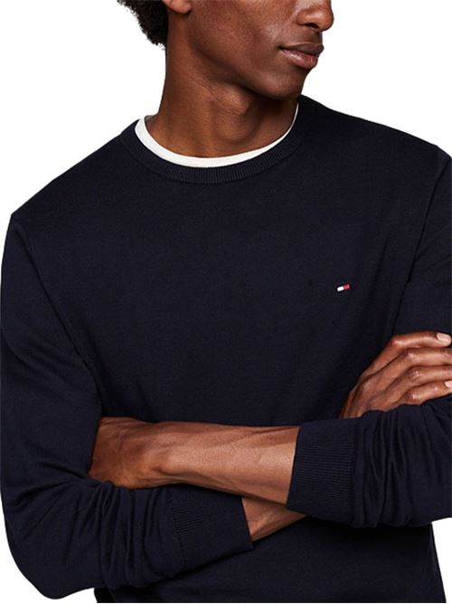 Maglioncino essential in cotone Tommy Hilfiger | MW0MW14748DW5